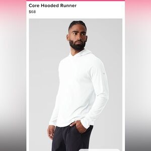 Alo Yoga Core Hooded Runner
